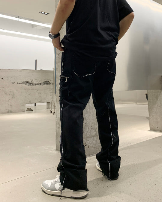 F3F Select Splicing Anti Edge Beggar Pants