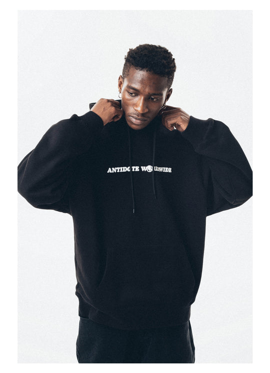 ANTIDOTE Logo Worldwide Hoodie | Face 3 Face