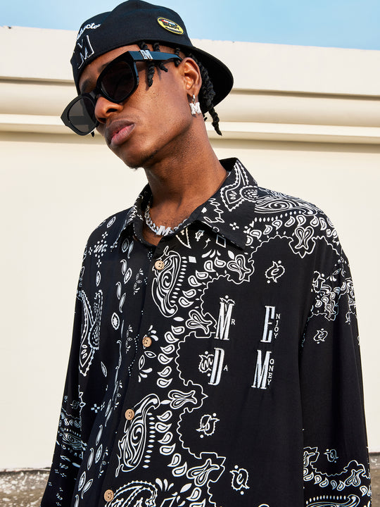 MEDM Cashew Flower Long Sleeved Shirt