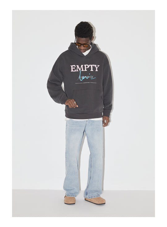 EMPTY REFERENCE Overlap Logo Hoodie