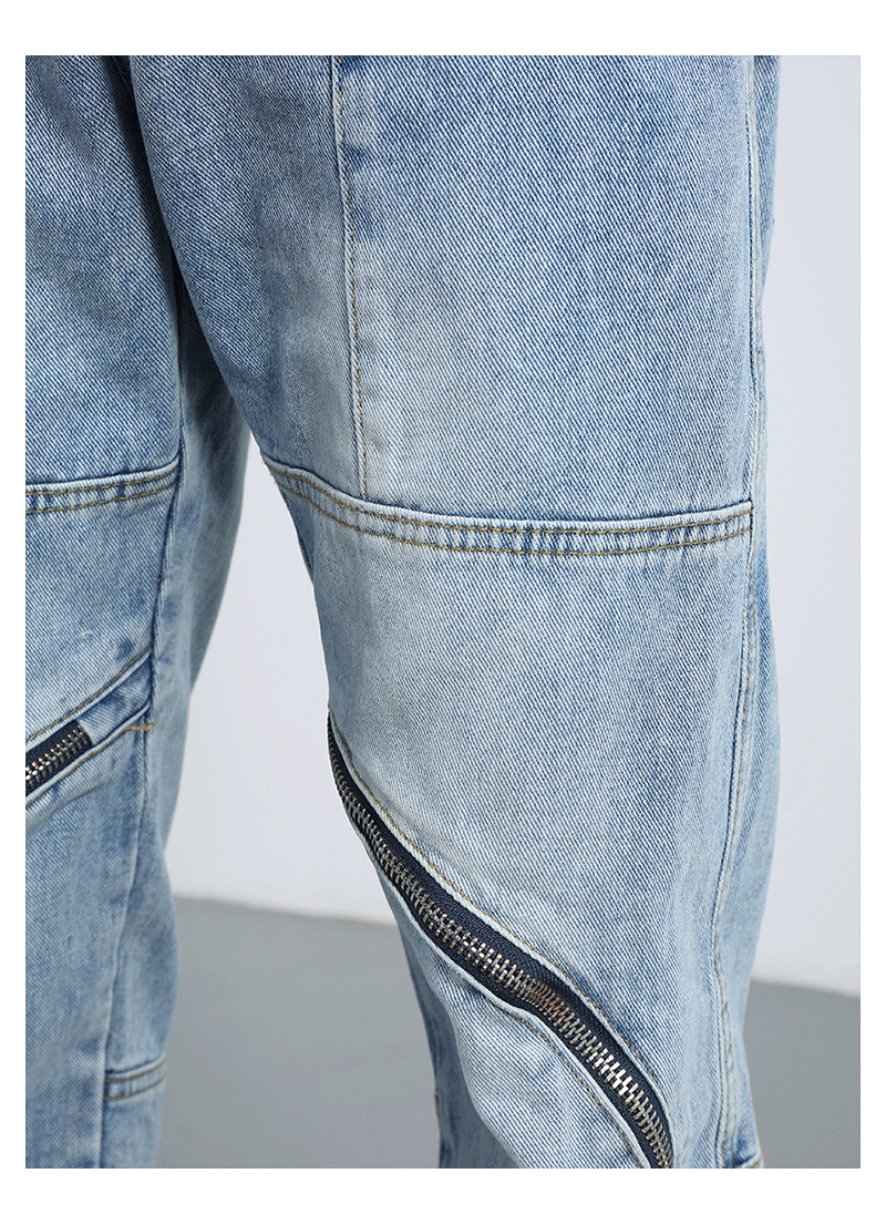 F3F Select Zipper Design Denim Jeans