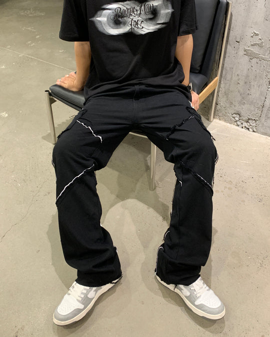 F3F Select Splicing Anti Edge Beggar Pants