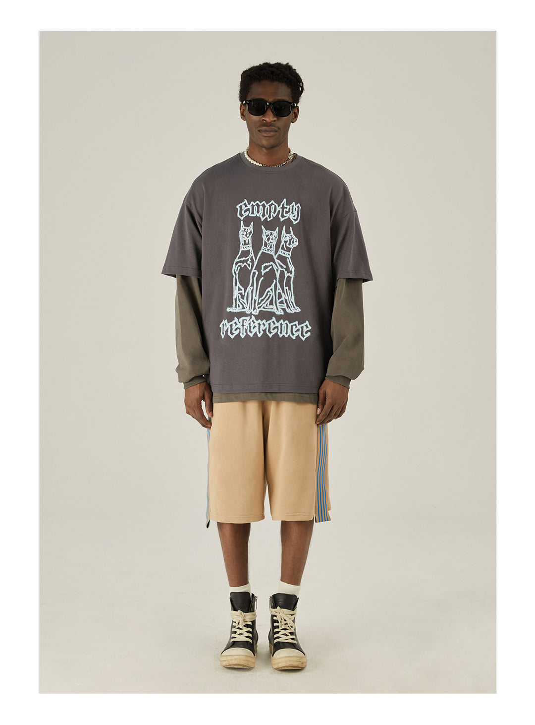 EMPTY REFERENCE Neon Doberman Tee