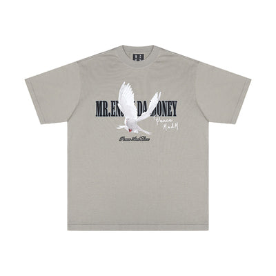 MEDM Peace Pigeon Foam Printing Tee