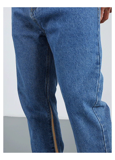 F3F Select Deconstruction Splicing Micro Flare Denim Jeans