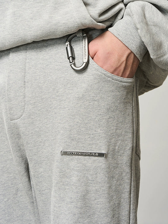 Harsh and Cruel Metal Logo Carabiner Sweatpants