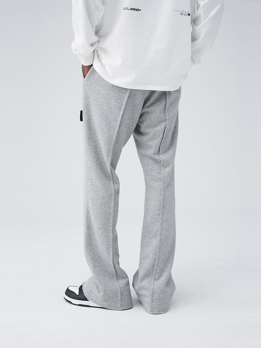 Harsh and Cruel Standing Cut Structured Line Sweatpants