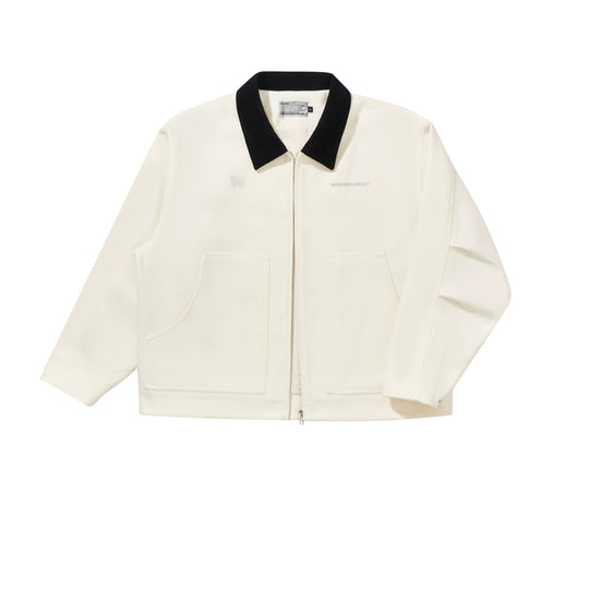 Harsh and Cruel Embroidered Logo Woolen Jacket