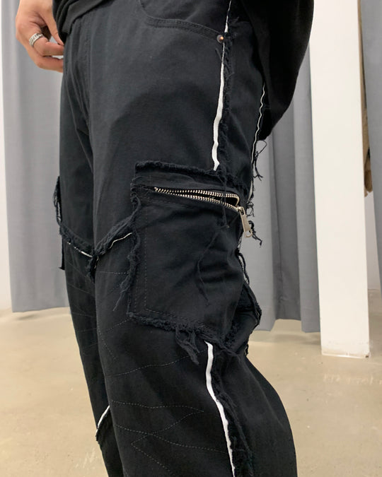 F3F Select Splicing Anti Edge Beggar Pants