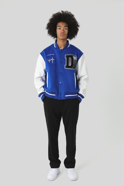 DONCARE D LOGO Varsity Jacket | Face 3 Face