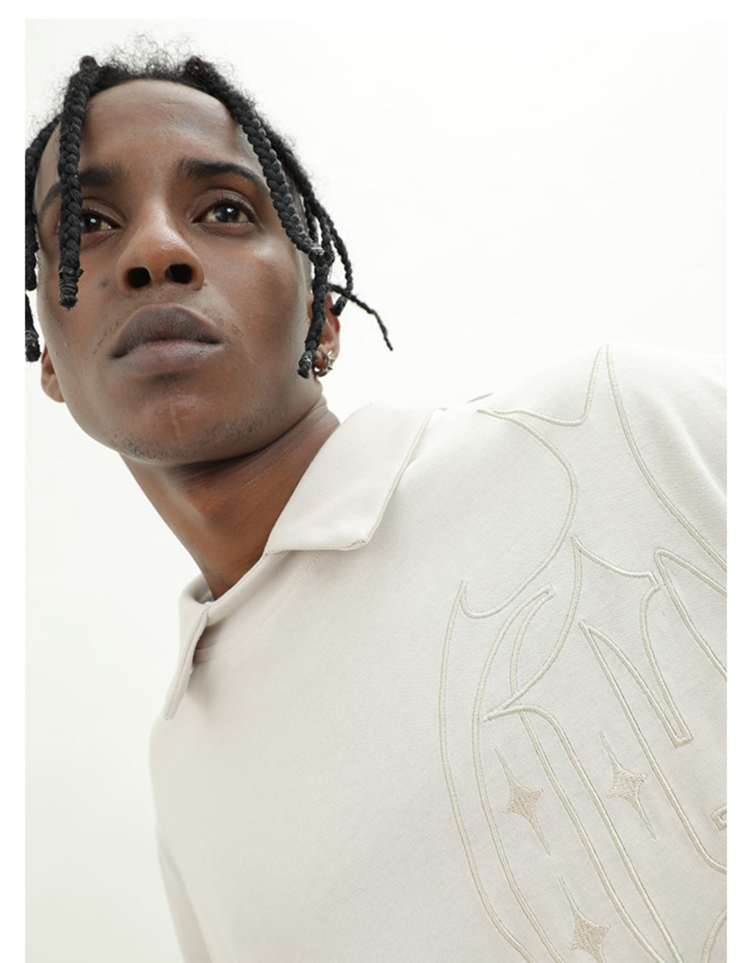 Cashrules Cross Star Logo Embroidered Polo