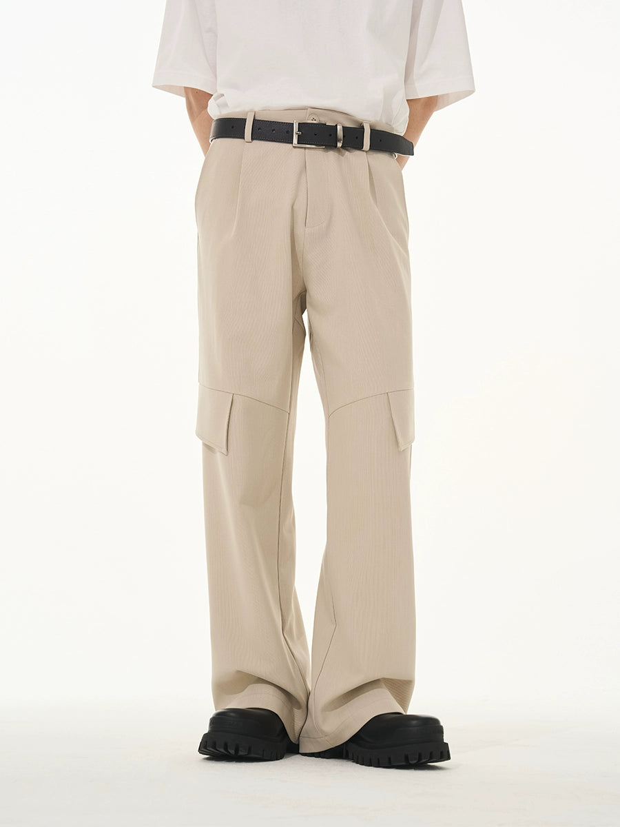 Harsh and Cruel Draped Deconstructed Casual Pants