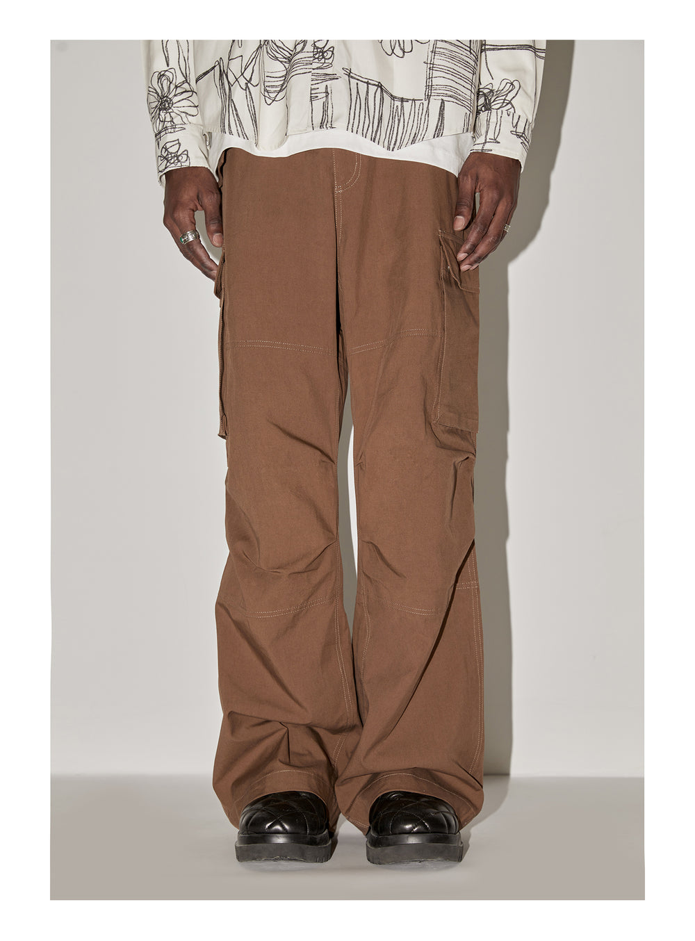 EMPTY REFERENCE Large Pockets Work Pants