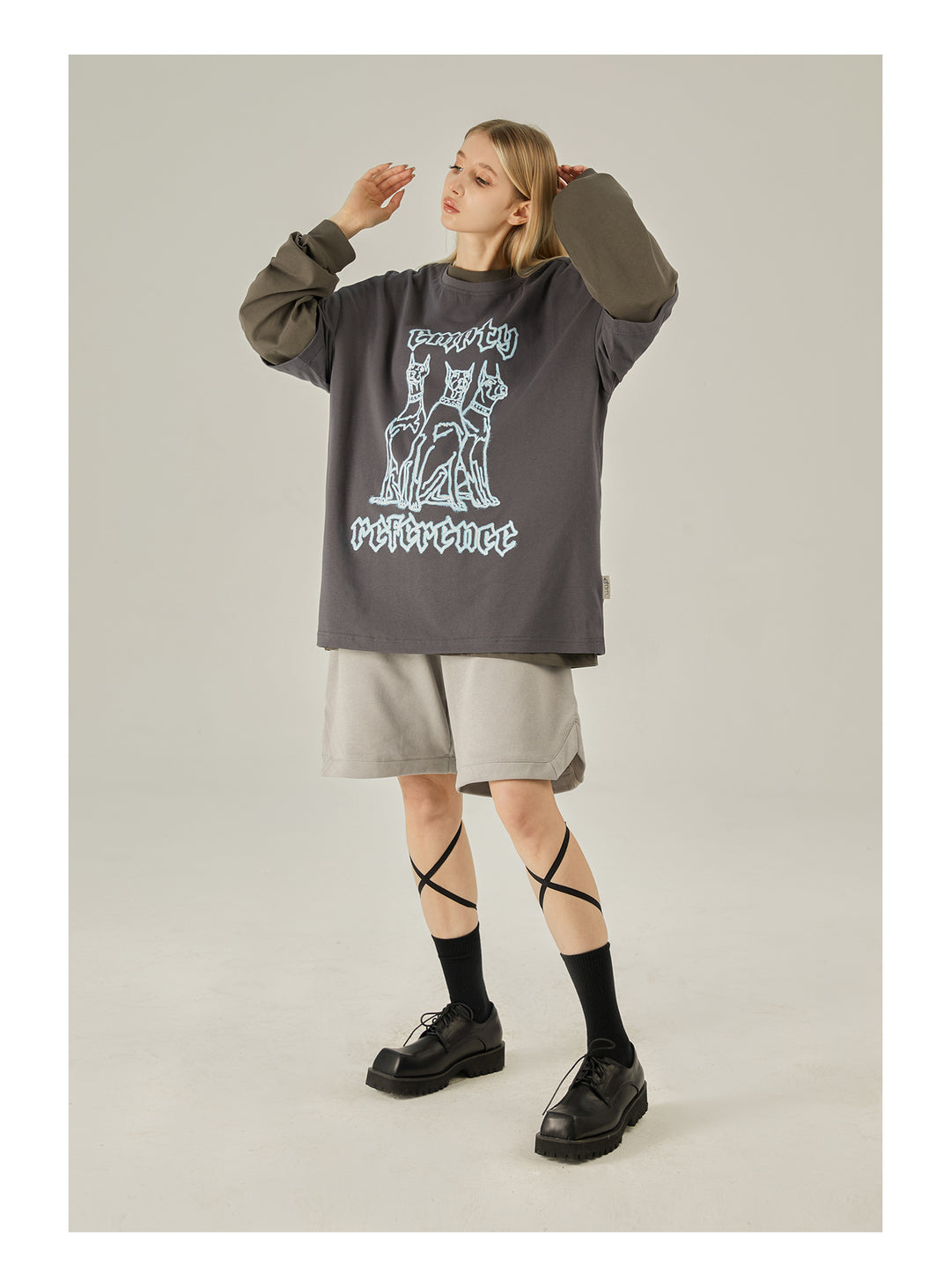 EMPTY REFERENCE Neon Doberman Tee