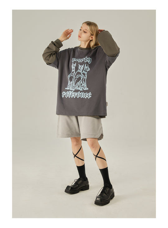 EMPTY REFERENCE Neon Doberman Tee