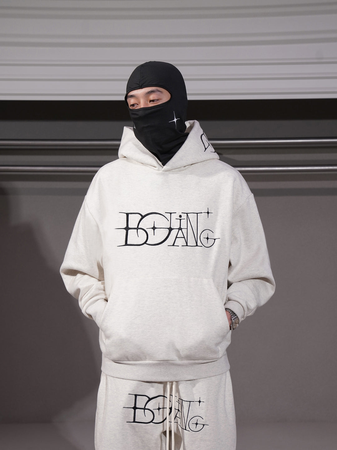 YADcrew x 1807 x FLEXHOOD Logo Hoodie