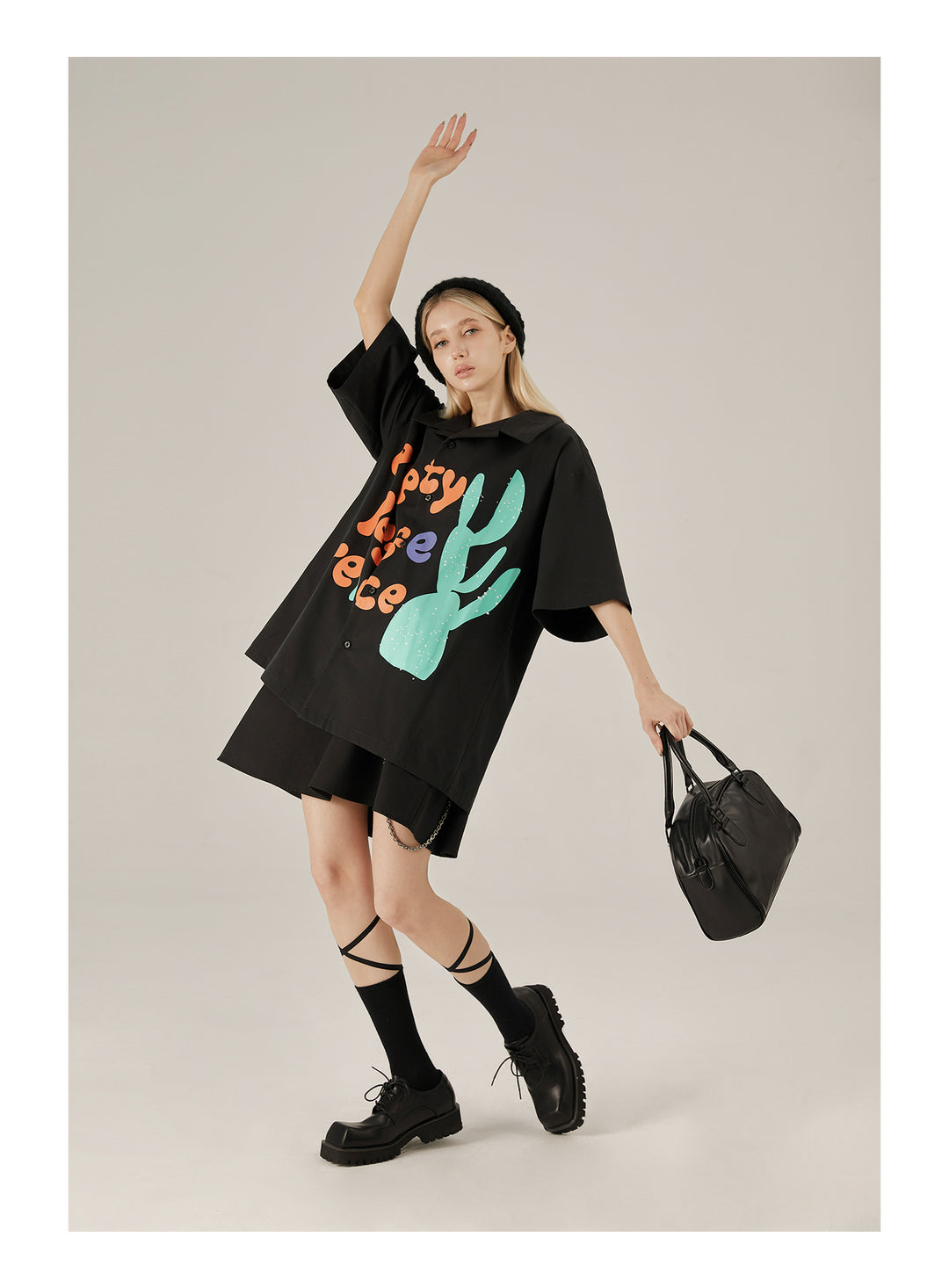 EMPTY REFERENCE Cactus Short Sleeve Shirt