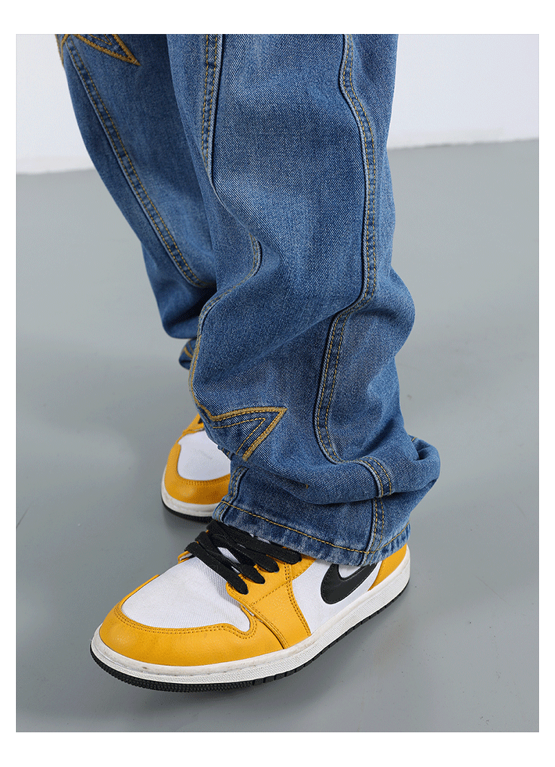 F3F Select Star Bright Line Denim Jeans