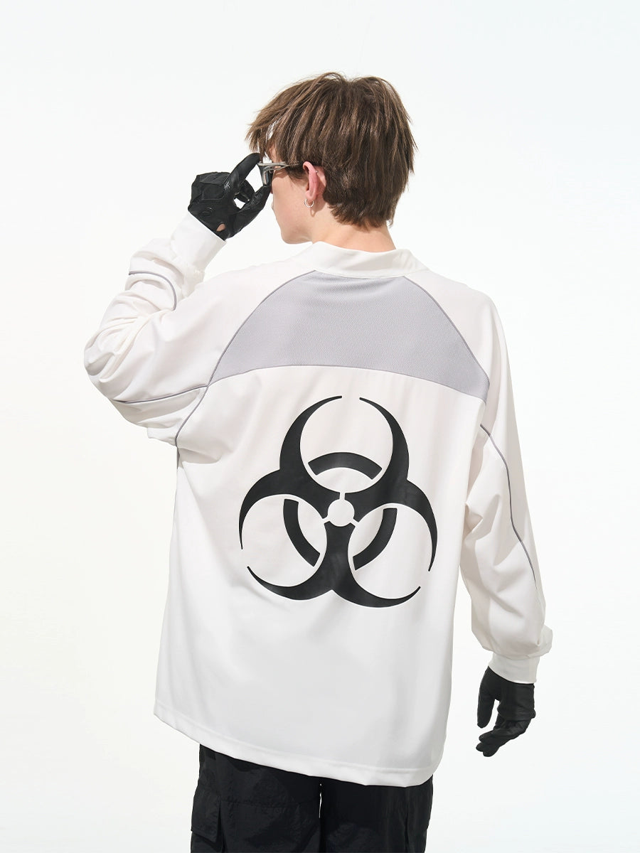 Harsh and Cruel Infectious Stitched Jersey Long Sleeve Tee