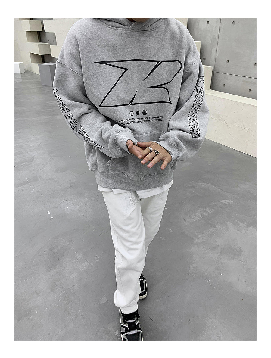 Keenness Print Hoodie