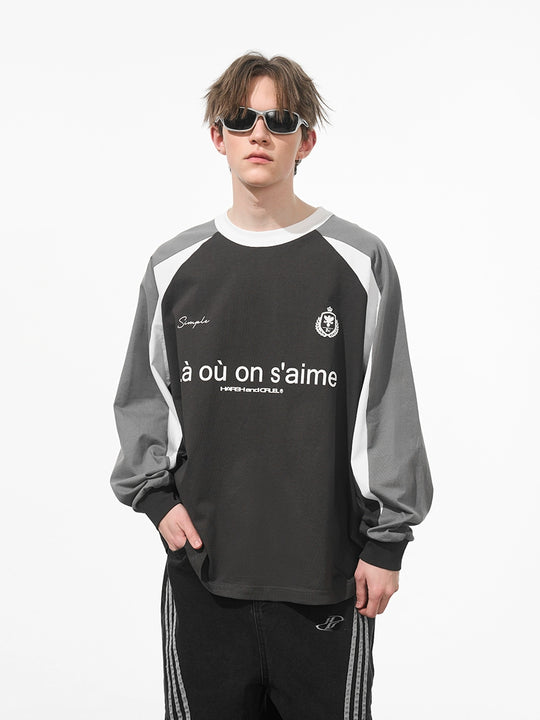 Harsh and Cruel Jersey Raglan Long Sleeve Tee