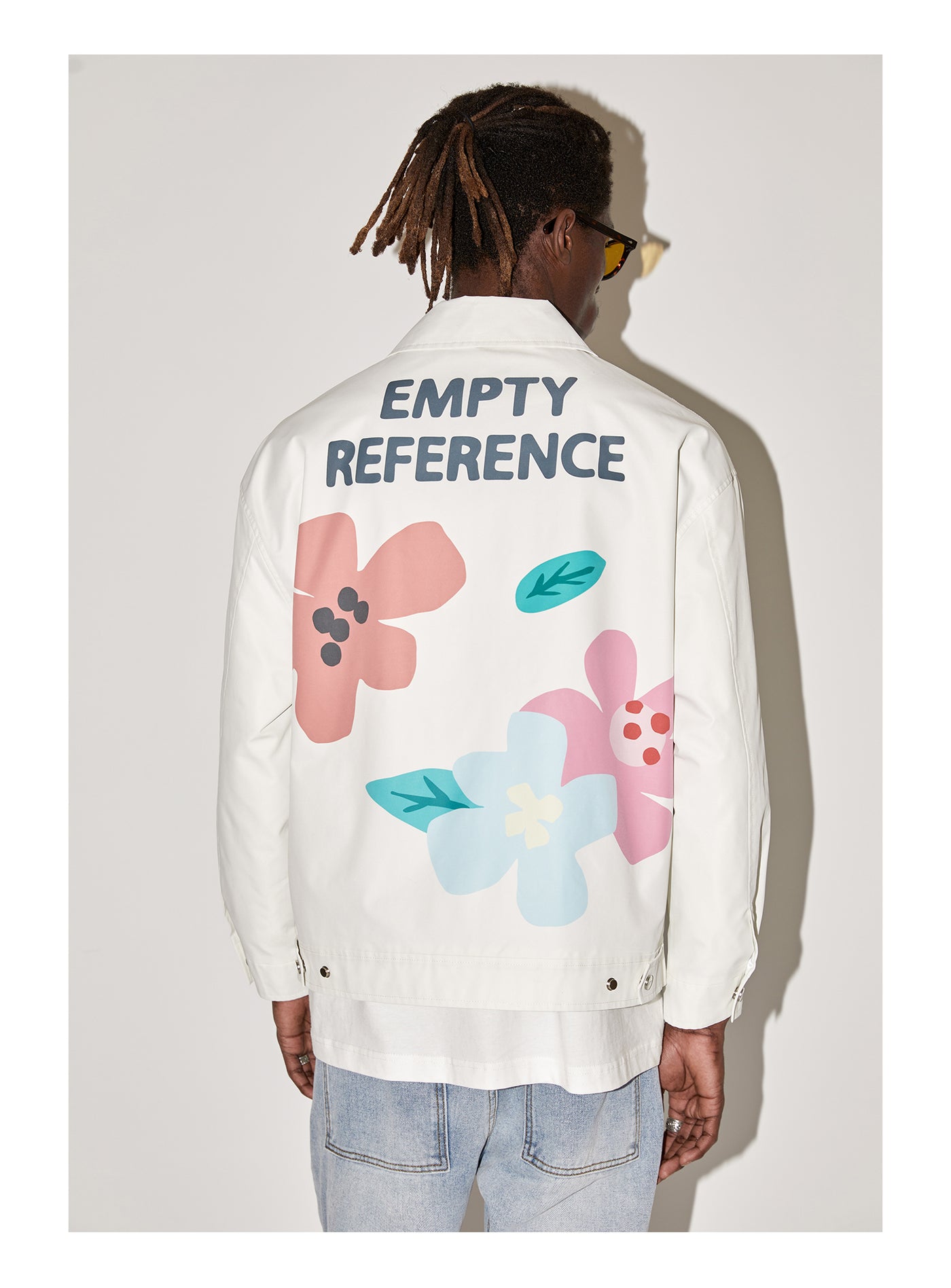 EMPTY REFERENCE Garden Floral Print Jacket