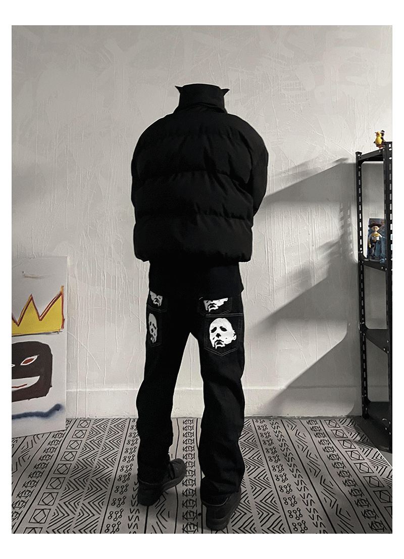 Multi Pocket Denim Jeans