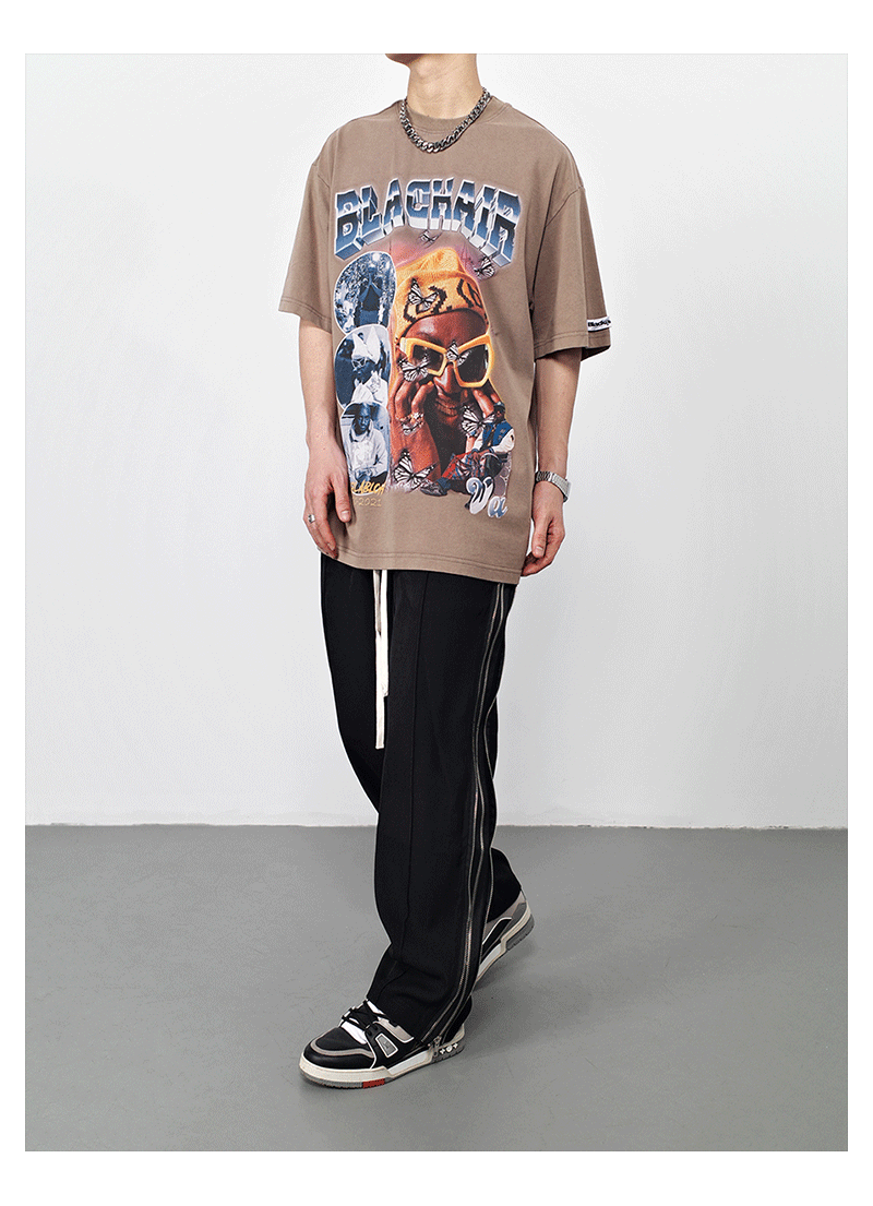 F3F Select Side Zipper Design Pants