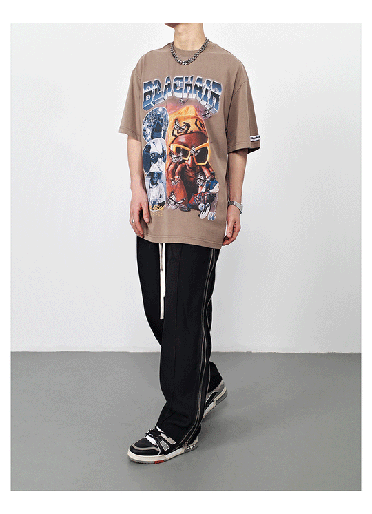 F3F Select Side Zipper Design Pants