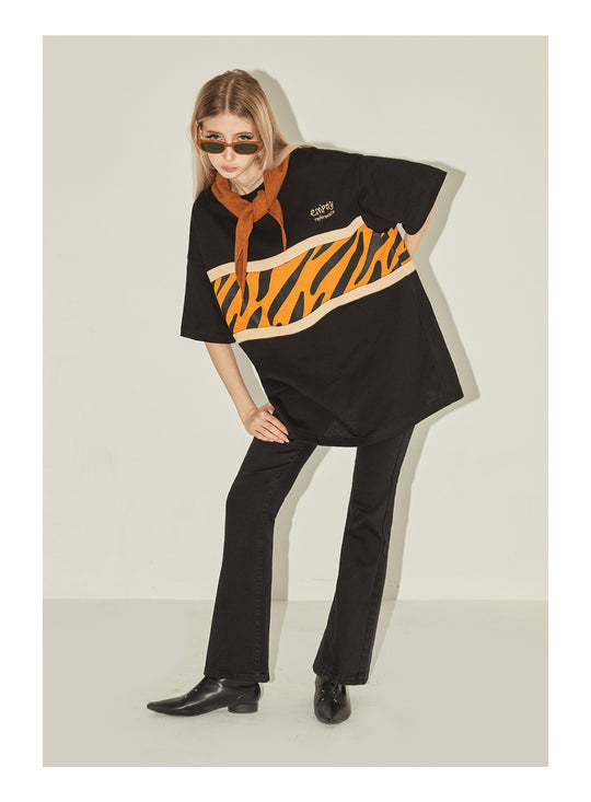 EMPTY REFERENCE Tiger Stitching Tee