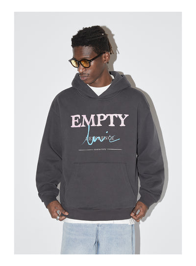 EMPTY REFERENCE Overlap Logo Hoodie