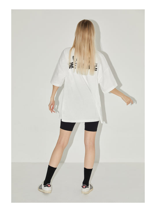 EMPTY REFERENCE Black Flower Tee