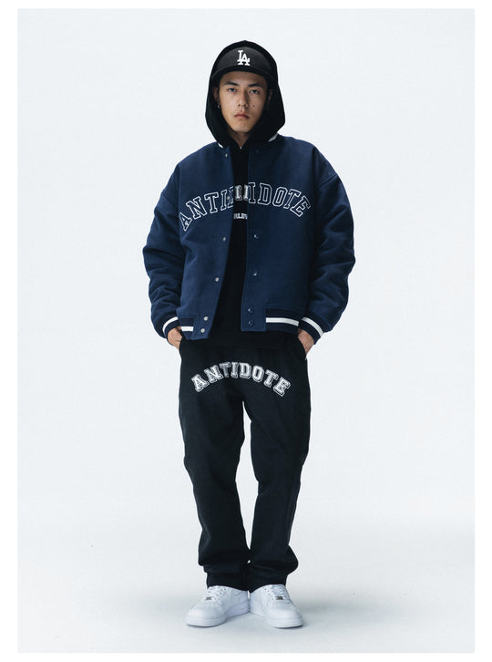 ANTIDOTE Embroidered LOGO Trousers | Face 3 Face