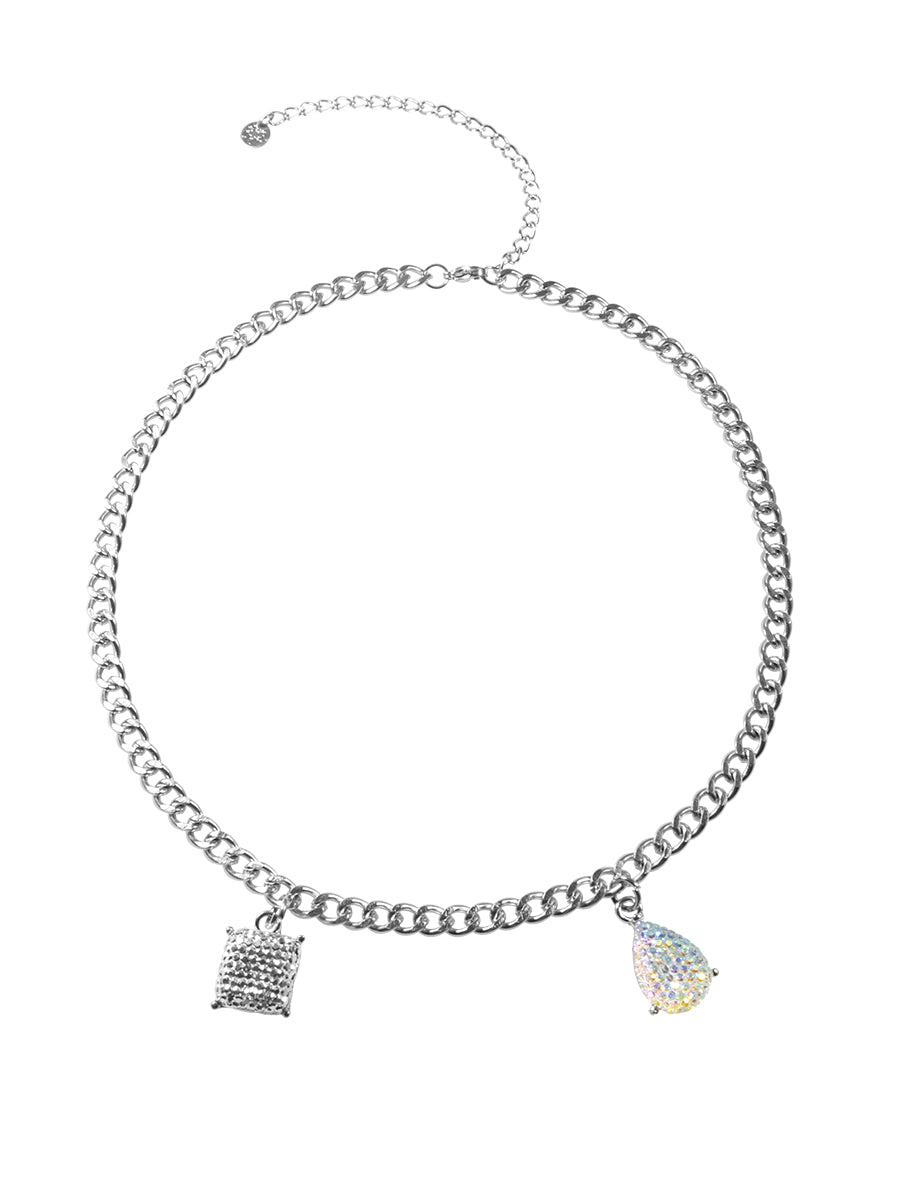 AWE Water Drop Gemstone Necklace