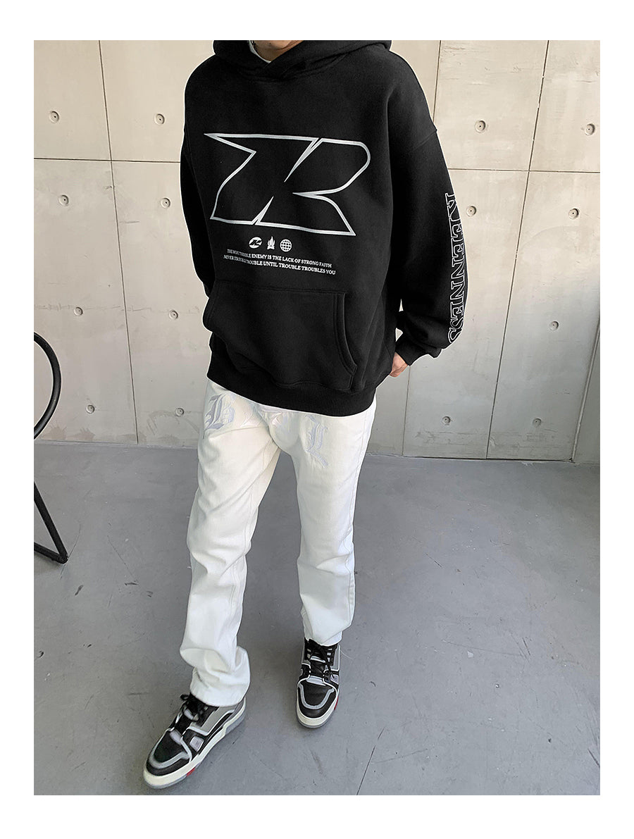 Keenness Print Hoodie