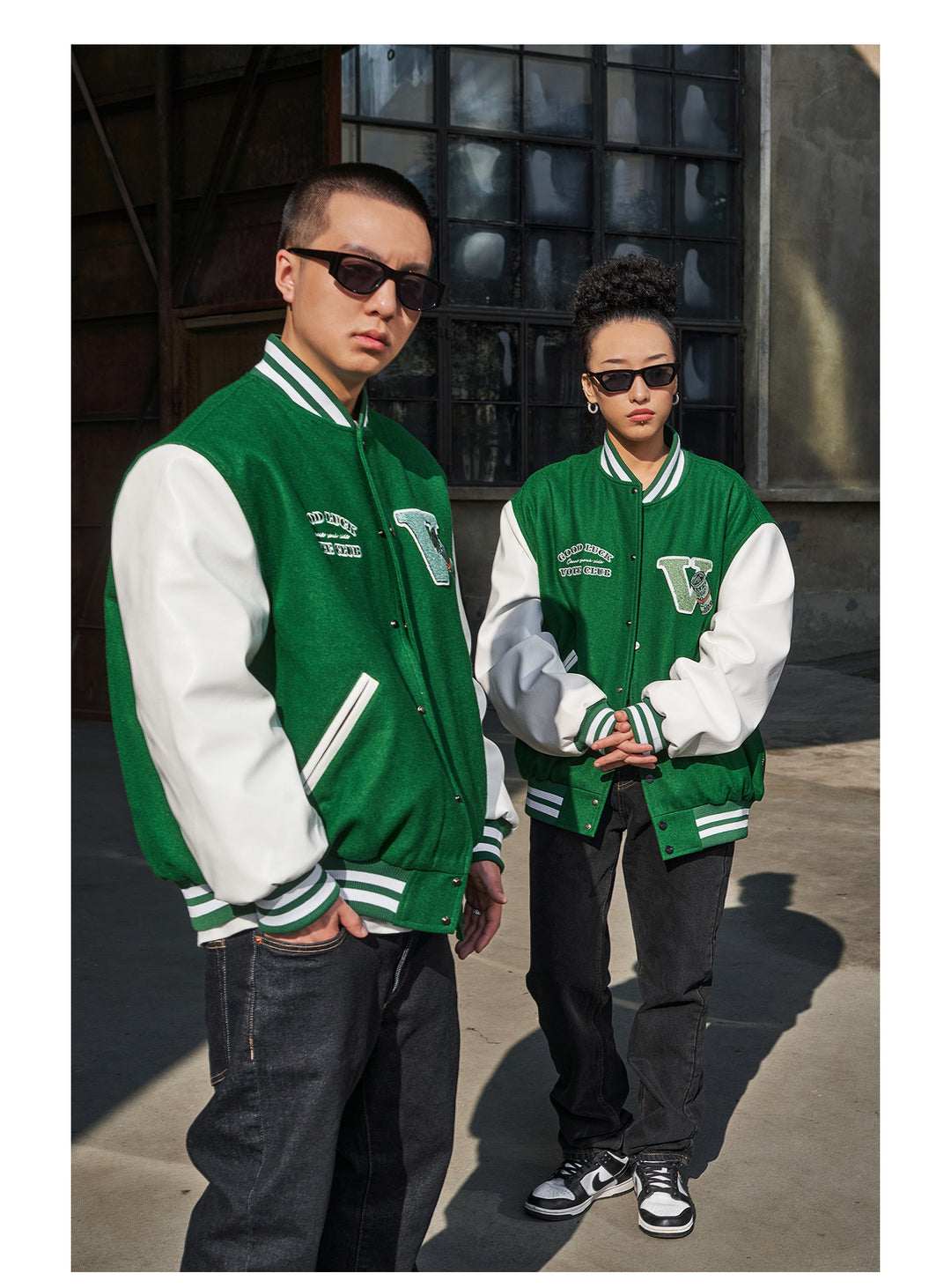 VOTE Good Luck Varsity Jacket