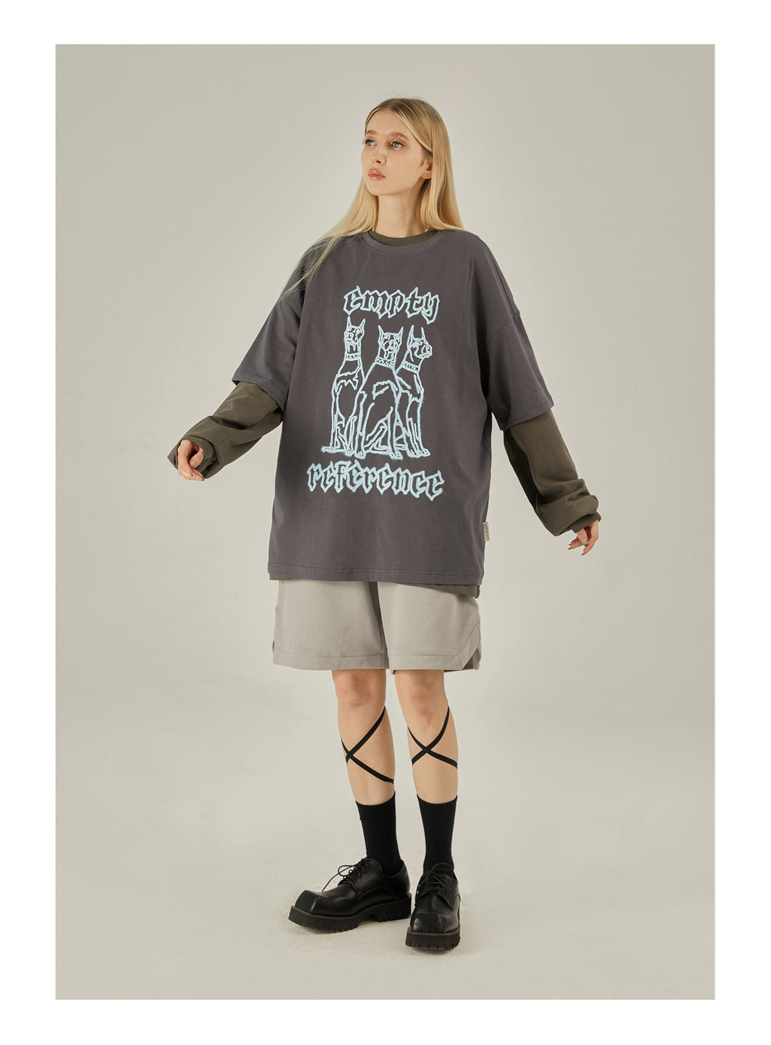 EMPTY REFERENCE Neon Doberman Tee