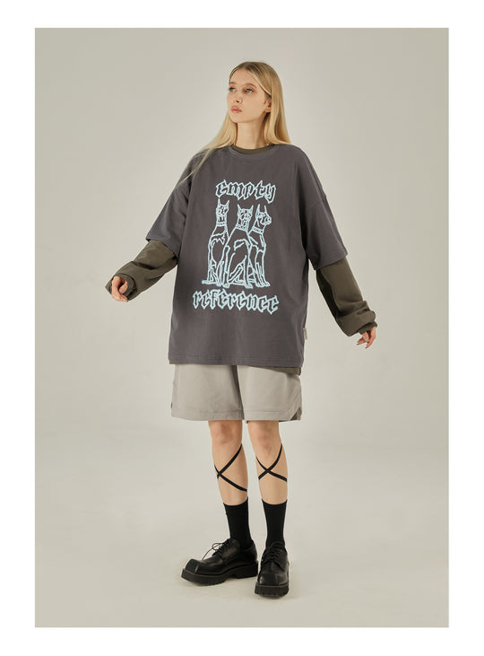 EMPTY REFERENCE Neon Doberman Tee