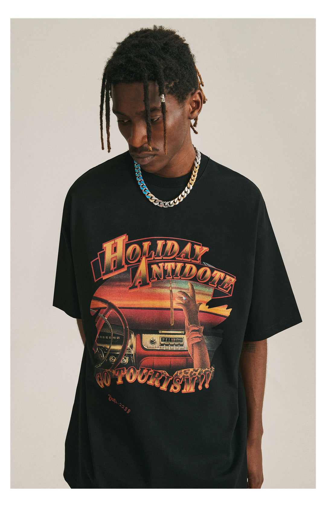 ANTIDOTE American Retro Print Tee