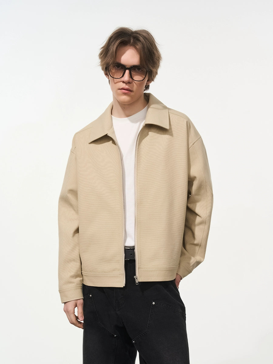 Harsh and Cruel Embroidered Logo Lapel Jacket