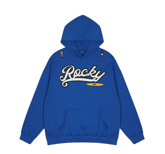 Letter Smile Printing Hoodie