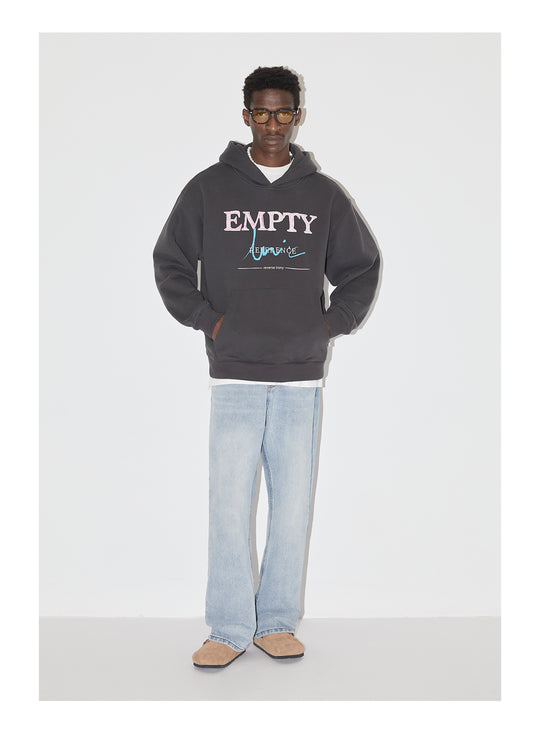 EMPTY REFERENCE Overlap Logo Hoodie