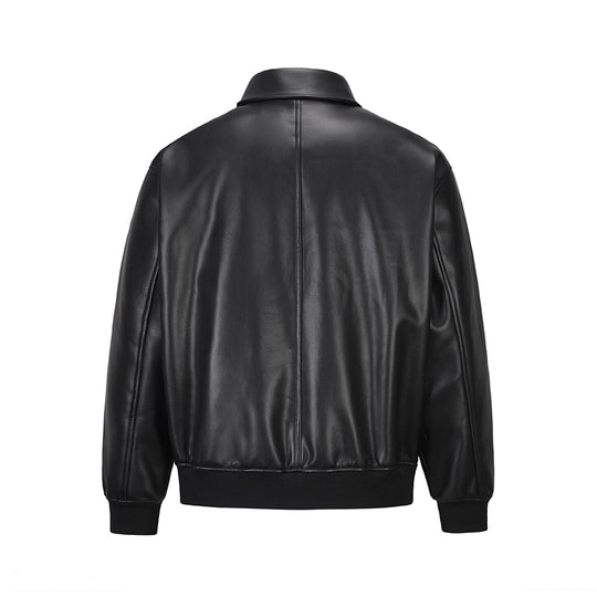 F3F Select PU Leather Flight Jacket