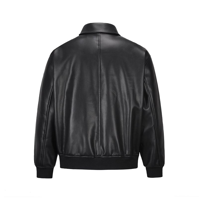 F3F Select PU Leather Flight Jacket
