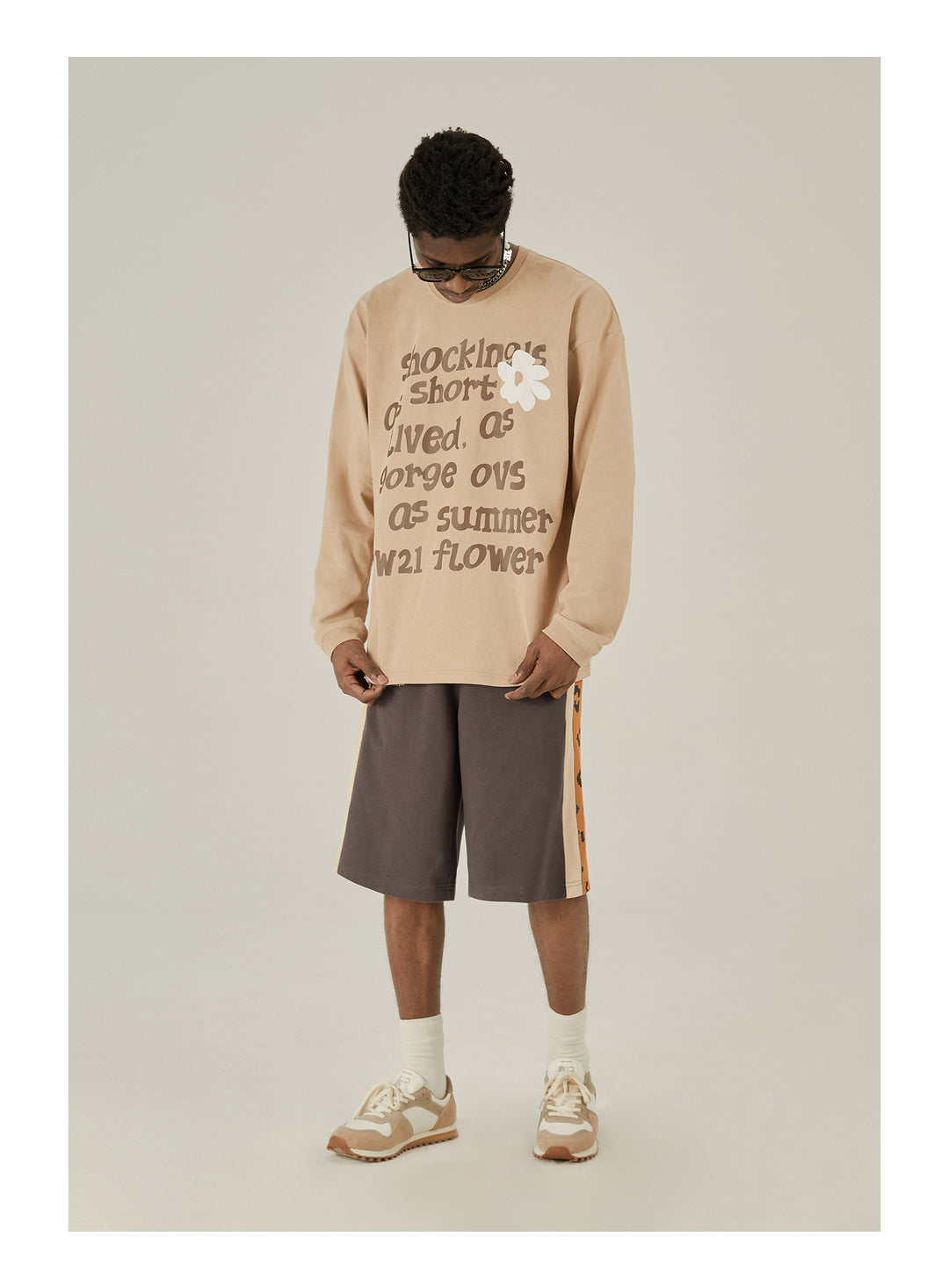 EMPTY REFERENCE Leopard Print Shorts