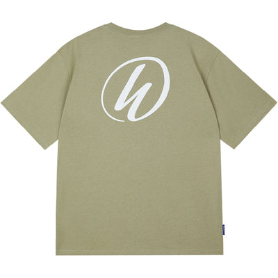 Wassup Basic foam printed Logo Tee | Face 3 Face