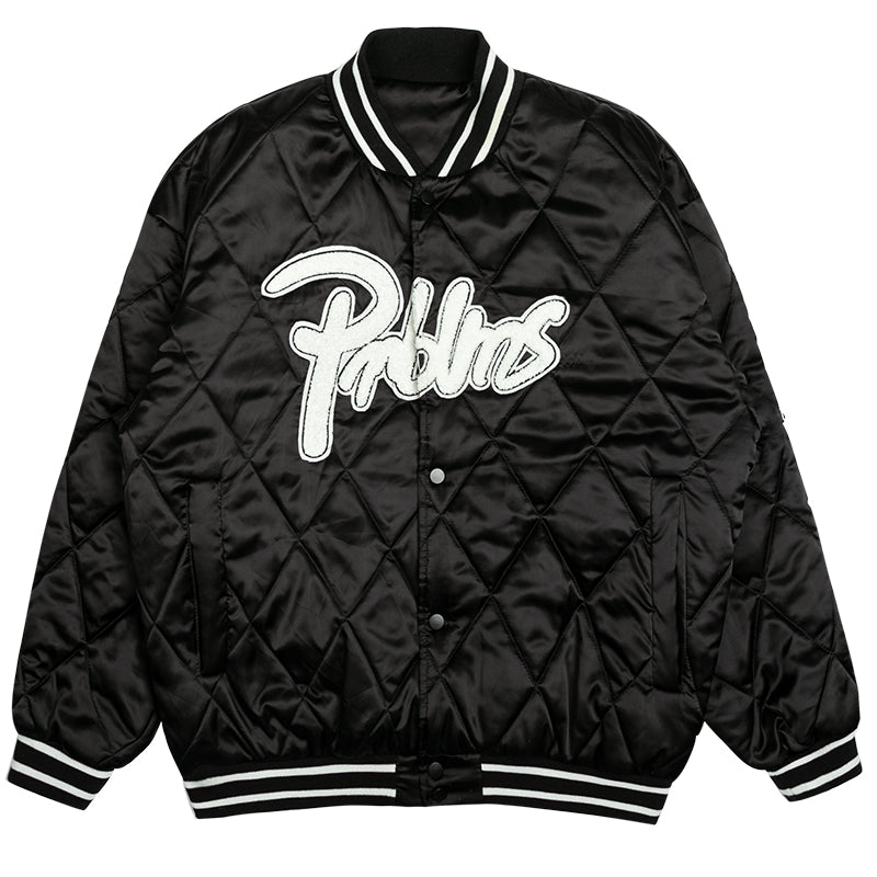 PRBLMS LOGO Embroidery Mercerized Quilted Jacket