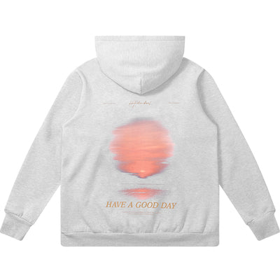 Harsh and Cruel Sunset Landscape Photography Hoodie