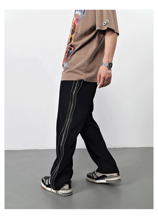 F3F Select Side Zipper Design Pants