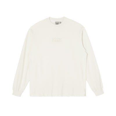 F2CE Dimensional Letter LOGO Long Sleeved Tee
